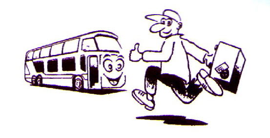 Lufer zu Postaut Vereinsreise